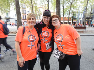 Cursa de la Dona 2022. Concentraci&oacute; i sortida del Parc de la Devesa, cursa pels carrers de Girona