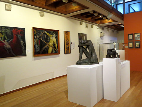 Una sala de l'exposició