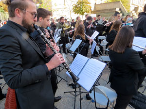 Fires de Sant Narcís 2022. Concert de Girona Banda Band i l'Associació Musical Filharmònica Rossellana