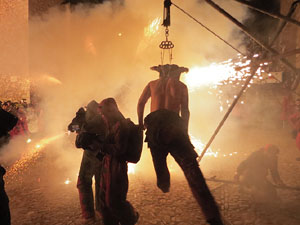 Fires de Sant Narcís 2022. El correfoc amb els Diables de l'Onyar