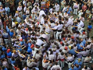Fires de Sant Narc&iacute;s 2022. Diada castellera amb Marrecs de salt, Minyons de Terrassa i Capgrossos de Matar&oacute;