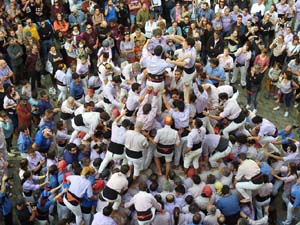 Fires de Sant Narc&iacute;s 2022. Diada castellera amb Marrecs de salt, Minyons de Terrassa i Capgrossos de Matar&oacute;