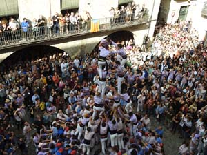 Fires de Sant Narc&iacute;s 2022. Diada castellera amb Marrecs de salt, Minyons de Terrassa i Capgrossos de Matar&oacute;