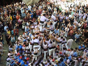 Fires de Sant Narc&iacute;s 2022. Diada castellera amb Marrecs de salt, Minyons de Terrassa i Capgrossos de Matar&oacute;
