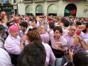 Fires de Sant Narc&iacute;s 2022. Diada castellera amb Marrecs de salt, Minyons de Terrassa i Capgrossos de Matar&oacute;