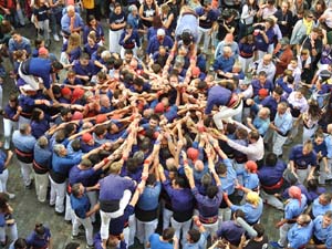 Fires de Sant Narc&iacute;s 2022. Diada castellera amb Marrecs de salt, Minyons de Terrassa i Capgrossos de Matar&oacute;