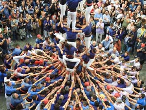Fires de Sant Narc&iacute;s 2022. Diada castellera amb Marrecs de salt, Minyons de Terrassa i Capgrossos de Matar&oacute;