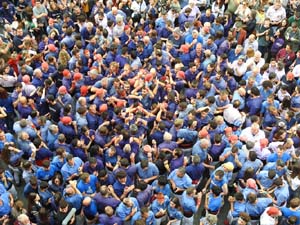 Fires de Sant Narc&iacute;s 2022. Diada castellera amb Marrecs de salt, Minyons de Terrassa i Capgrossos de Matar&oacute;