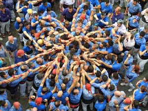 Fires de Sant Narc&iacute;s 2022. Diada castellera amb Marrecs de salt, Minyons de Terrassa i Capgrossos de Matar&oacute;