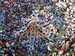Fires de Sant Narc&iacute;s 2022. Diada castellera amb Marrecs de salt, Minyons de Terrassa i Capgrossos de Matar&oacute;