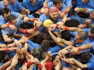 Fires de Sant Narc&iacute;s 2022. Diada castellera amb Marrecs de salt, Minyons de Terrassa i Capgrossos de Matar&oacute;