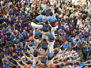 Fires de Sant Narc&iacute;s 2022. Diada castellera amb Marrecs de salt, Minyons de Terrassa i Capgrossos de Matar&oacute;