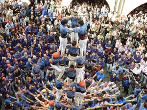 Fires de Sant Narc&iacute;s 2022. Diada castellera amb Marrecs de salt, Minyons de Terrassa i Capgrossos de Matar&oacute;