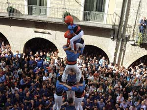 Fires de Sant Narc&iacute;s 2022. Diada castellera amb Marrecs de salt, Minyons de Terrassa i Capgrossos de Matar&oacute;