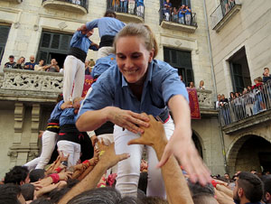 Fires de Sant Narc&iacute;s 2022. Diada castellera amb Marrecs de salt, Minyons de Terrassa i Capgrossos de Matar&oacute;