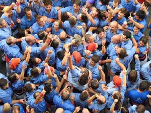 Fires de Sant Narc&iacute;s 2022. Diada castellera amb Marrecs de salt, Minyons de Terrassa i Capgrossos de Matar&oacute;