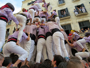 Fires de Sant Narc&iacute;s 2022. Diada castellera amb Marrecs de salt, Minyons de Terrassa i Capgrossos de Matar&oacute;