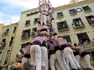 Fires de Sant Narc&iacute;s 2022. Diada castellera amb Marrecs de salt, Minyons de Terrassa i Capgrossos de Matar&oacute;