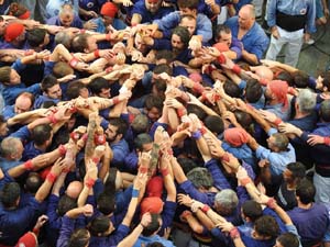 Fires de Sant Narc&iacute;s 2022. Diada castellera amb Marrecs de salt, Minyons de Terrassa i Capgrossos de Matar&oacute;