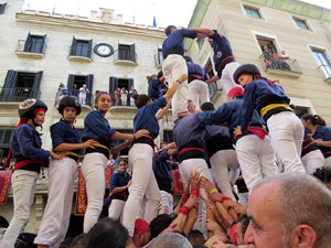 Fires de Sant Narc&iacute;s 2022. Diada castellera amb Marrecs de salt, Minyons de Terrassa i Capgrossos de Matar&oacute;