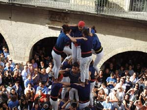Fires de Sant Narc&iacute;s 2022. Diada castellera amb Marrecs de salt, Minyons de Terrassa i Capgrossos de Matar&oacute;