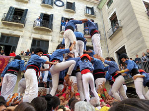 Fires de Sant Narc&iacute;s 2022. Diada castellera amb Marrecs de salt, Minyons de Terrassa i Capgrossos de Matar&oacute;