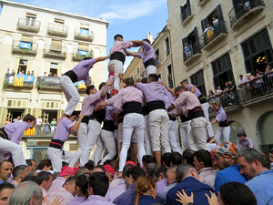 Fires de Sant Narc&iacute;s 2022. Diada castellera amb Marrecs de salt, Minyons de Terrassa i Capgrossos de Matar&oacute;