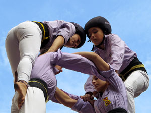 Fires de Sant Narc&iacute;s 2022. Diada castellera amb Marrecs de salt, Minyons de Terrassa i Capgrossos de Matar&oacute;