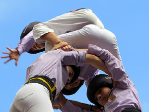 Fires de Sant Narc&iacute;s 2022. Diada castellera amb Marrecs de salt, Minyons de Terrassa i Capgrossos de Matar&oacute;