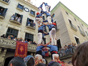 Fires de Sant Narc&iacute;s 2022. Diada castellera amb Marrecs de salt, Minyons de Terrassa i Capgrossos de Matar&oacute;