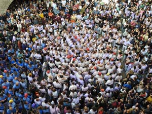 Fires de Sant Narc&iacute;s 2022. Diada castellera amb Marrecs de salt, Minyons de Terrassa i Capgrossos de Matar&oacute;