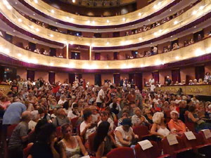 Festival Fitag 2022. Inauguració al Teatre Municipal de Girona