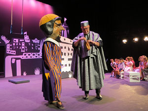 Representació de 'La mosca d'en Quim' per la Fal·lera Gironina