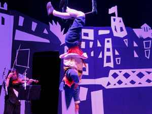 Representació de 'La mosca d'en Quim' per la Fal·lera Gironina