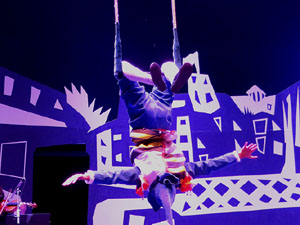 Representaci&oacute; de 'La mosca d'en Quim' per la Fal&middot;lera Gironina