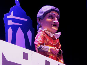 Representaci&oacute; de 'La mosca d'en Quim' per la Fal&middot;lera Gironina