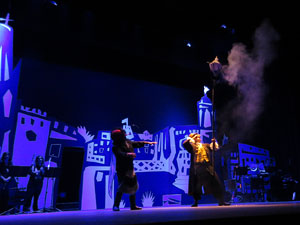 Representaci&oacute; de 'La mosca d'en Quim' per la Fal&middot;lera Gironina