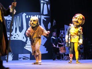 Representaci&oacute; de 'La mosca d'en Quim' per la Fal&middot;lera Gironina