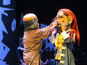 Representaci&oacute; de 'La mosca d'en Quim' per la Fal&middot;lera Gironina