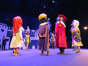 Representaci&oacute; de 'La mosca d'en Quim' per la Fal&middot;lera Gironina