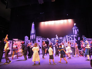 Representaci&oacute; de 'La mosca d'en Quim' per la Fal&middot;lera Gironina