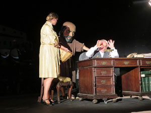 Representació de 'La mosca d'en Quim' per la Fal·lera Gironina