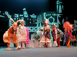 Representació de 'La mosca d'en Quim' per la Fal·lera Gironina