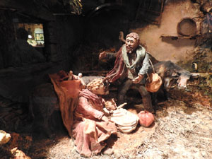 Nadal 2022 a Girona. Exposició de pessebres a la Carbonera, organitzada per l'Associació de Pessebristes de Girona