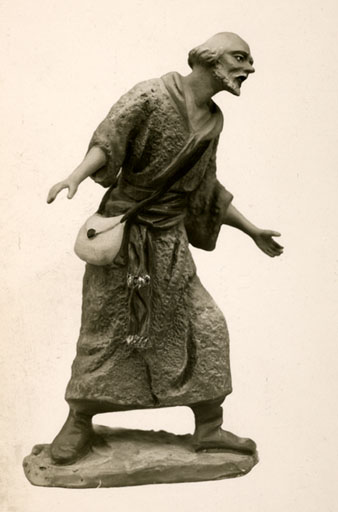 Figura del pessebre, representa un pastor. 1920