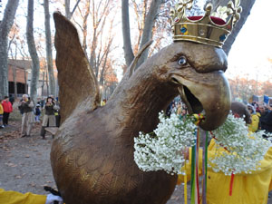 Reis 2023. El campament reial al camp de Mart al parc de la Devesa