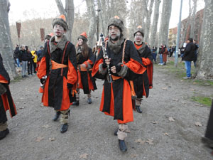 Reis 2023. El campament reial al camp de Mart al parc de la Devesa