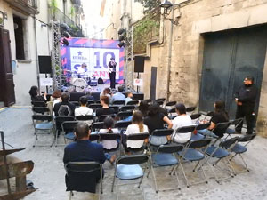 Festival Strenes 2022. Concert de Kids from Mars a la pujada de Sant Domènec