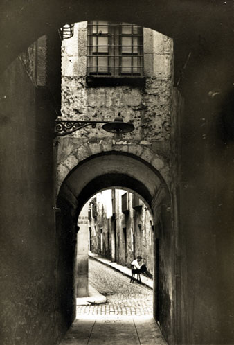 El carrer de l'Arc. 1919