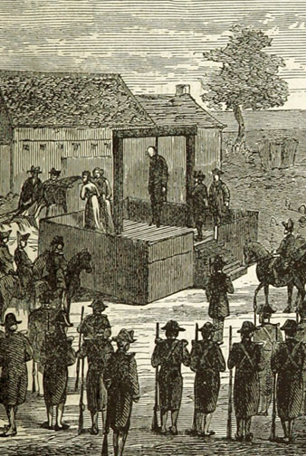 Execució a la forca. 1873